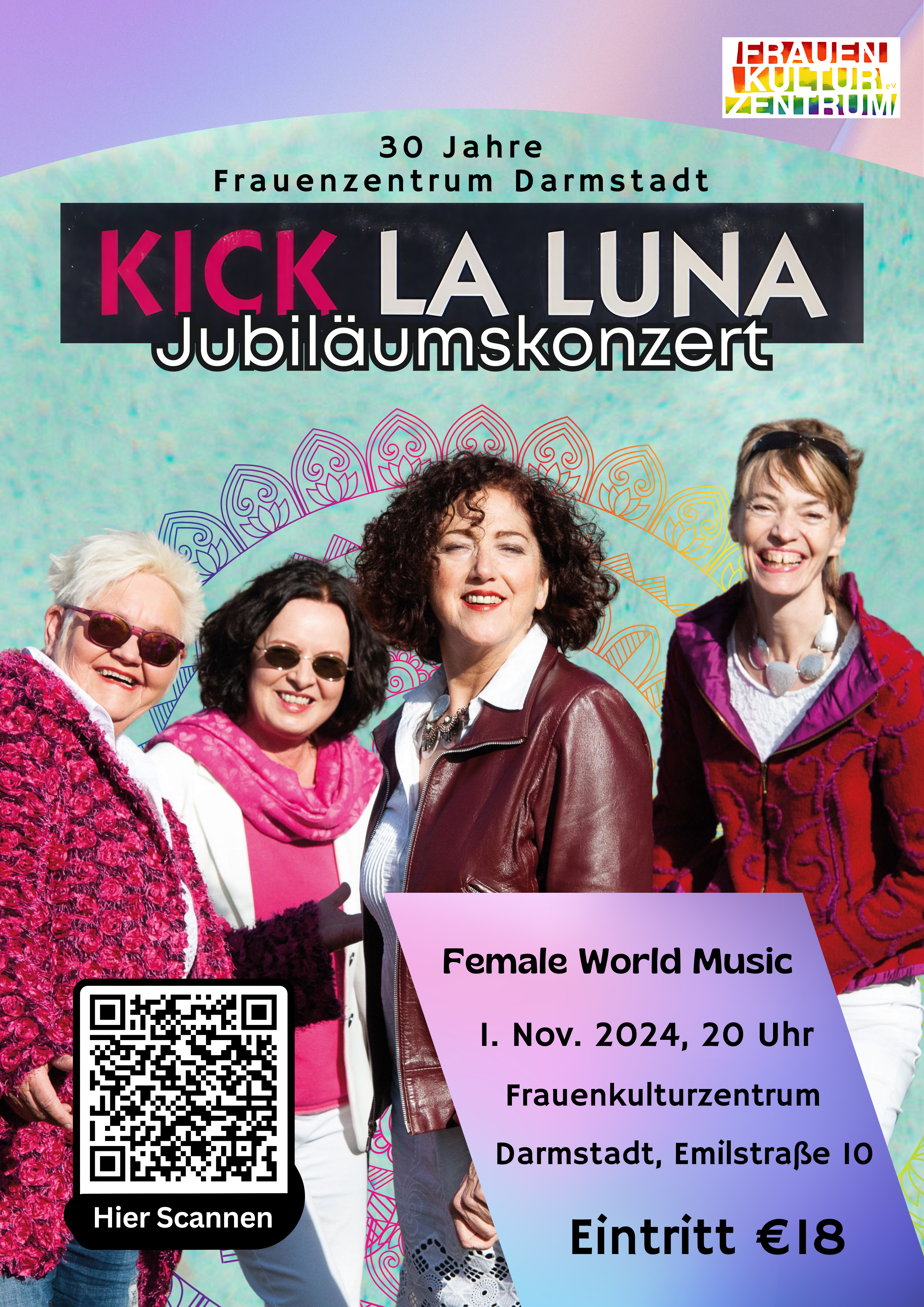 Kick la Luna – Konzert fürs FrauenKulturZentrum